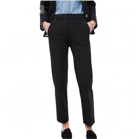 J. CREW Kallie The Closet Staple Classic Fit Black Trousers Size 22W Plus Size - Picture 1 of 6
